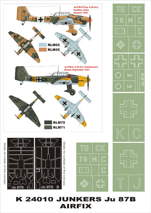 Montex MXK24010 1:24 Junkers Ju-87B 'Stuka'