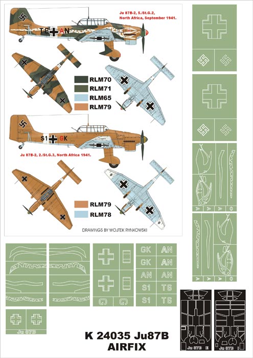 Montex MXK24035 1:24 Junkers Ju-87B-2