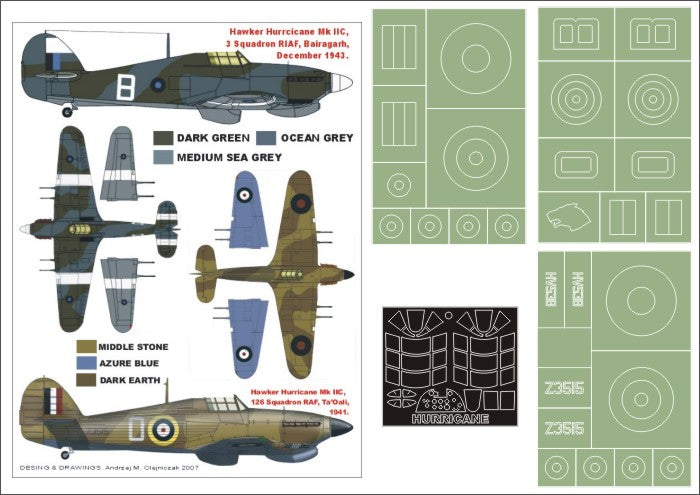 Montex MXK24043 1:24 Hawker Hurricane Mk.IIC