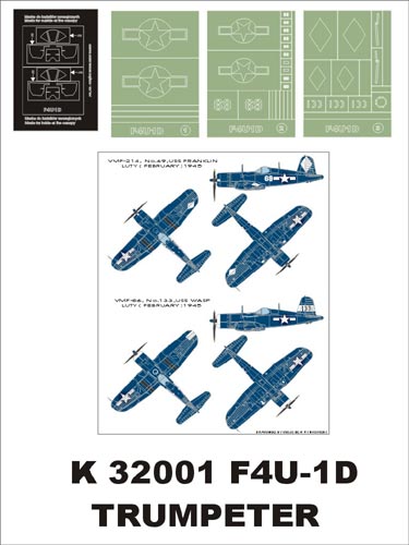 Montex MXK32001 1:32 Vought F4U-1D Corsair