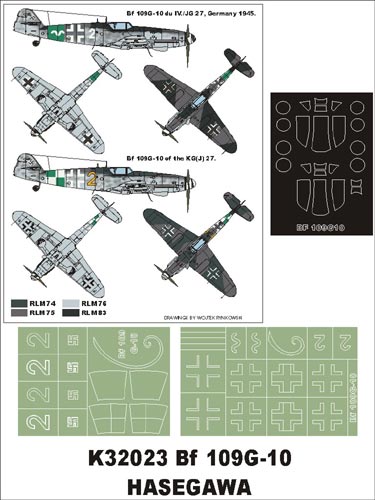 Montex MXK32023 1:32 Messerschmitt Bf-109G-10