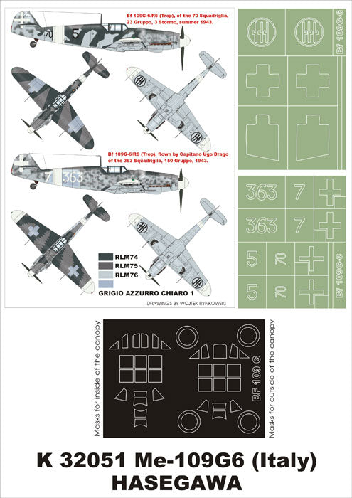 Montex MXK32051 1:32 Messerschmitt Bf-109G-6
