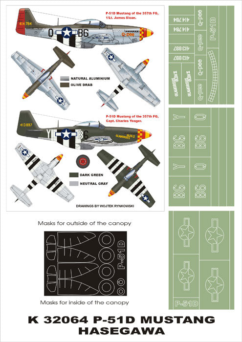 Montex MXK32064 1:32 North-American P-51D Mustang