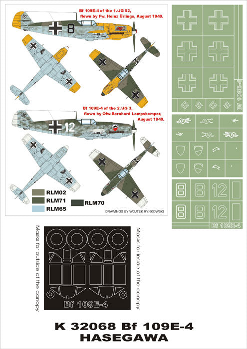 Montex MXK32068 1:32 Messerschmitt Bf-109E-4
