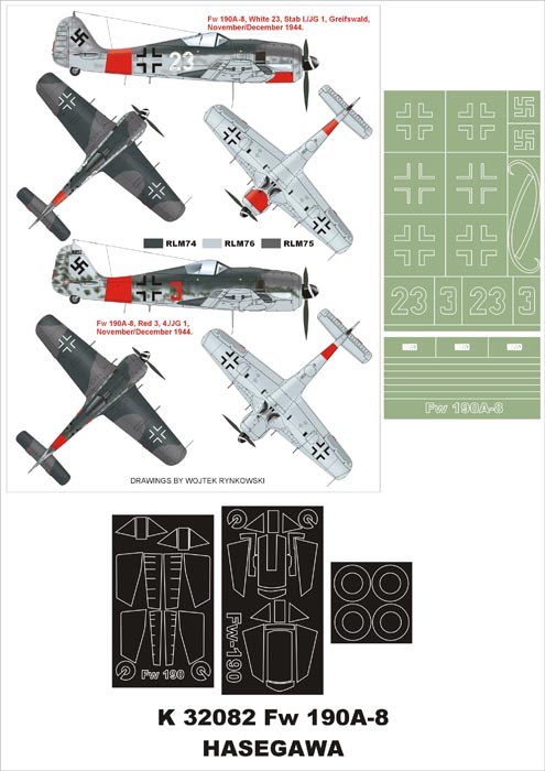 Montex MXK32082 1:32 Focke-Wulf Fw-190A-8