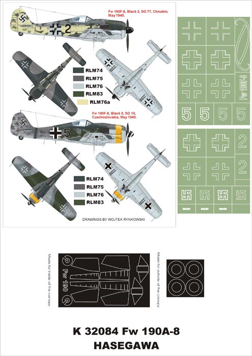 Montex MXK32084 1:32 Focke-Wulf Fw-190F-8