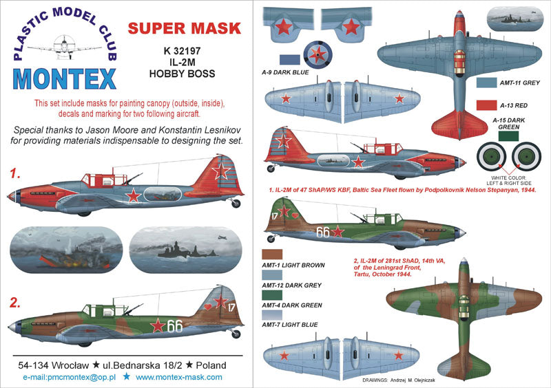 Montex MXK32197 1:32 Ilyushin Il-2M