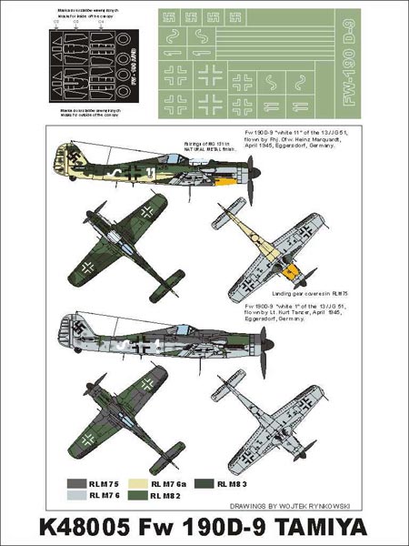 Montex MXK48005 1:48 Focke-Wulf Fw-190D-9