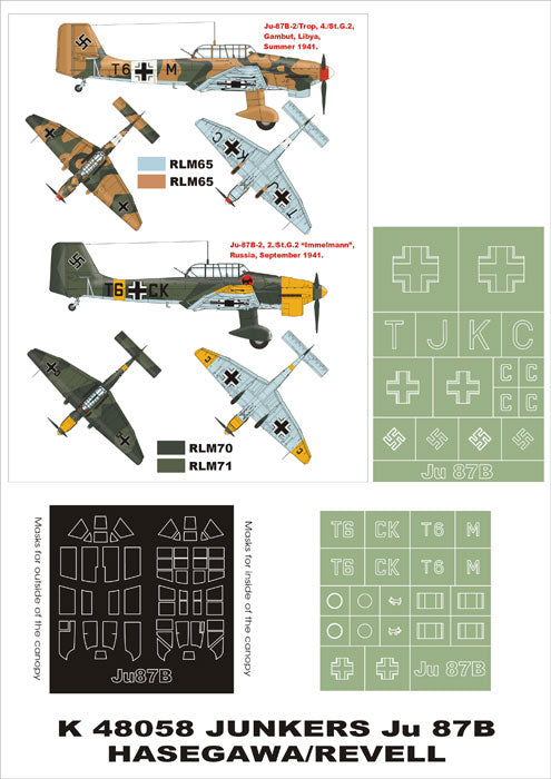 Montex MXK48058 1:48 Junkers Ju-87B-2 'Stuka'