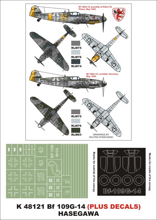 Montex MXK48121 1:48 Messerschmitt Bf-109G-14