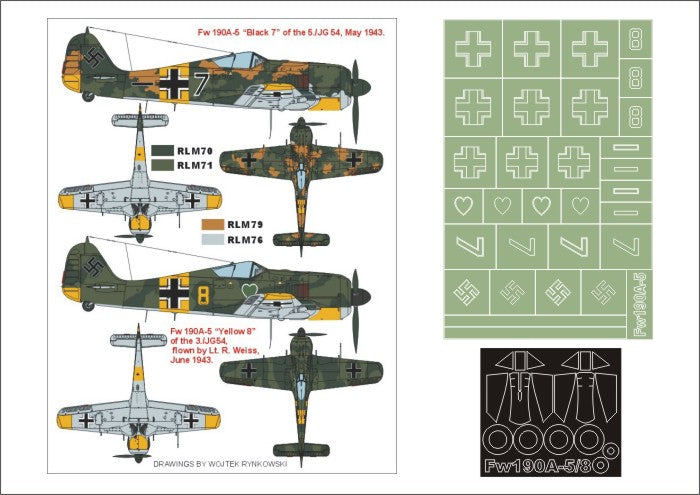 Montex MXK48145 1:48 Focke-Wulf Fw-190A-5