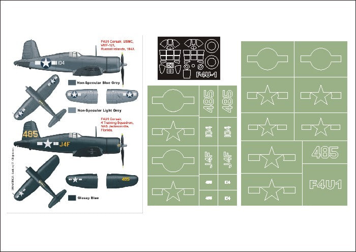 Montex MXK48151 1:48 Vought F4U-1 Corsair