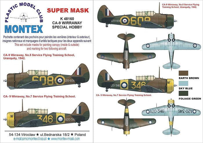 Montex MXK48160 1:48 CAC CA-9 Wirraway