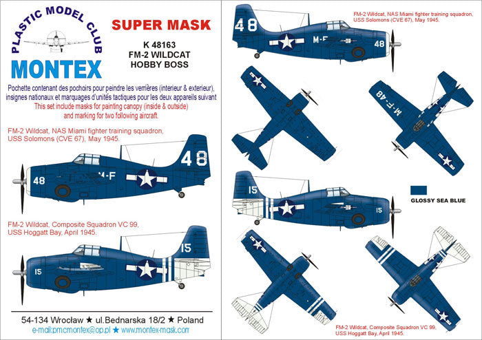 Montex MXK48163 1:48 General-Motors FM-2 Wldcat