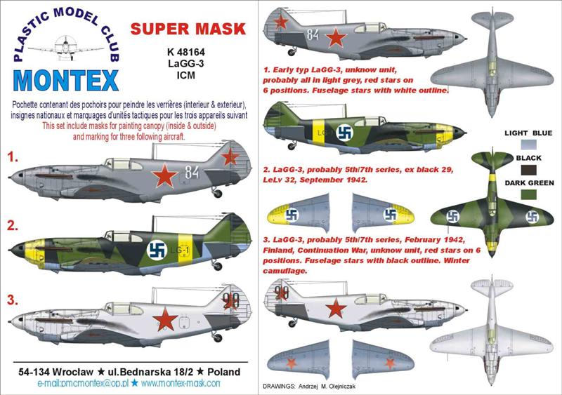 Montex MXK48164 1:48 Lavochin LaGG-3