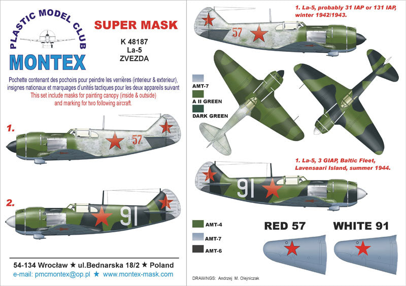 Montex MXK48187 1:48 Lavochkin La-5
