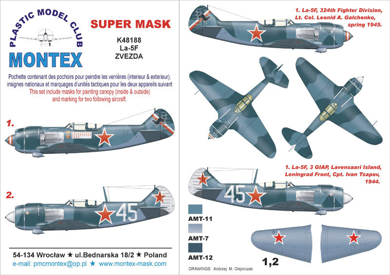 Montex MXK48188 1:48 Lavochkin La-5F