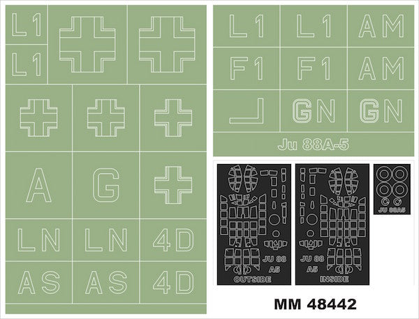 Montex MXMM48442 1:48 Junkers Ju-88A-5