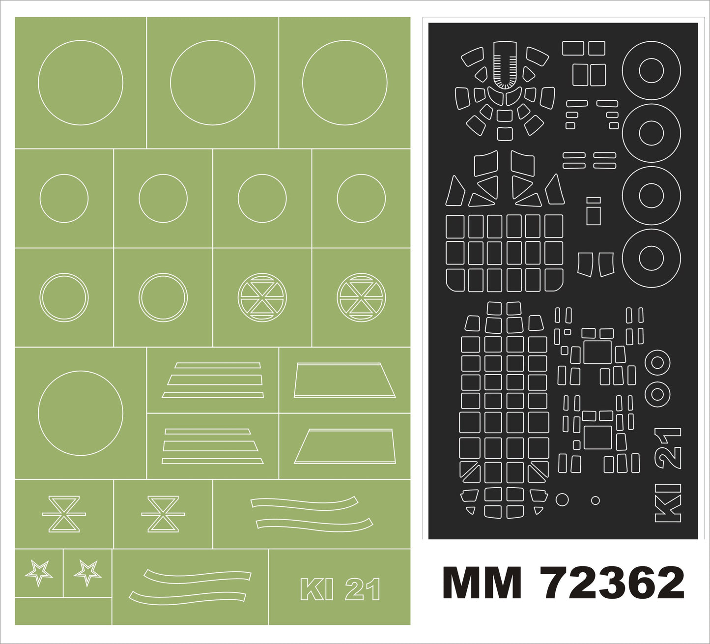 Montex MXMM72362 1:72 Mitsubishi Ki-21-Ib 'Sally'