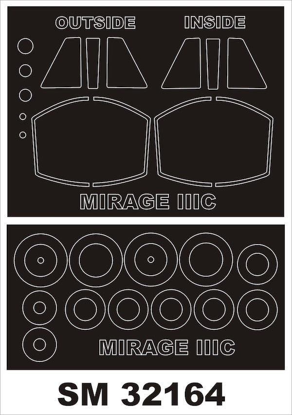 Montex MXSM32164 1:32 Dassault_Mirage IIIC