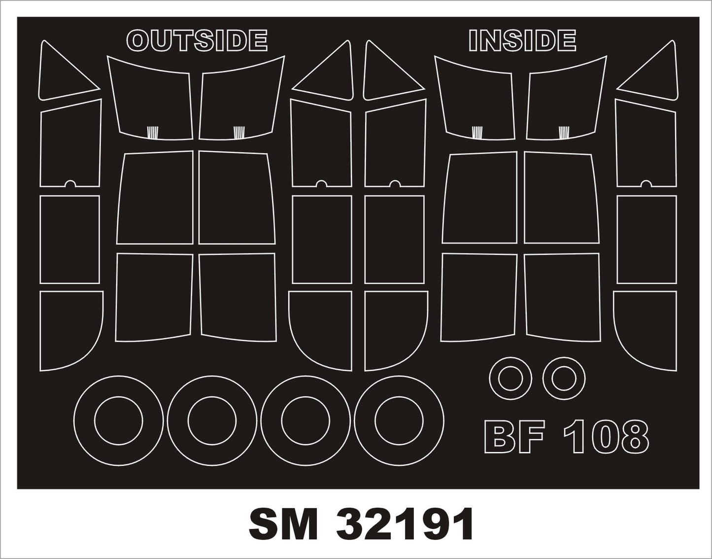 Montex MXSM32191 1:32 Messerschmitt Bf-108 Taifun