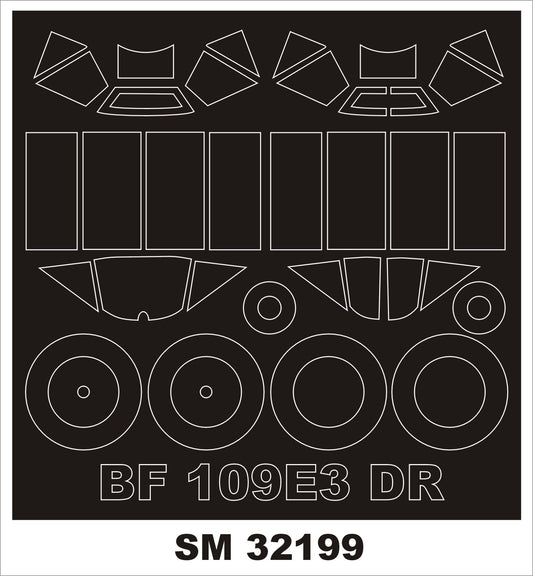 Montex MXSM32199 1:32 Messerschmitt Bf-109E-3