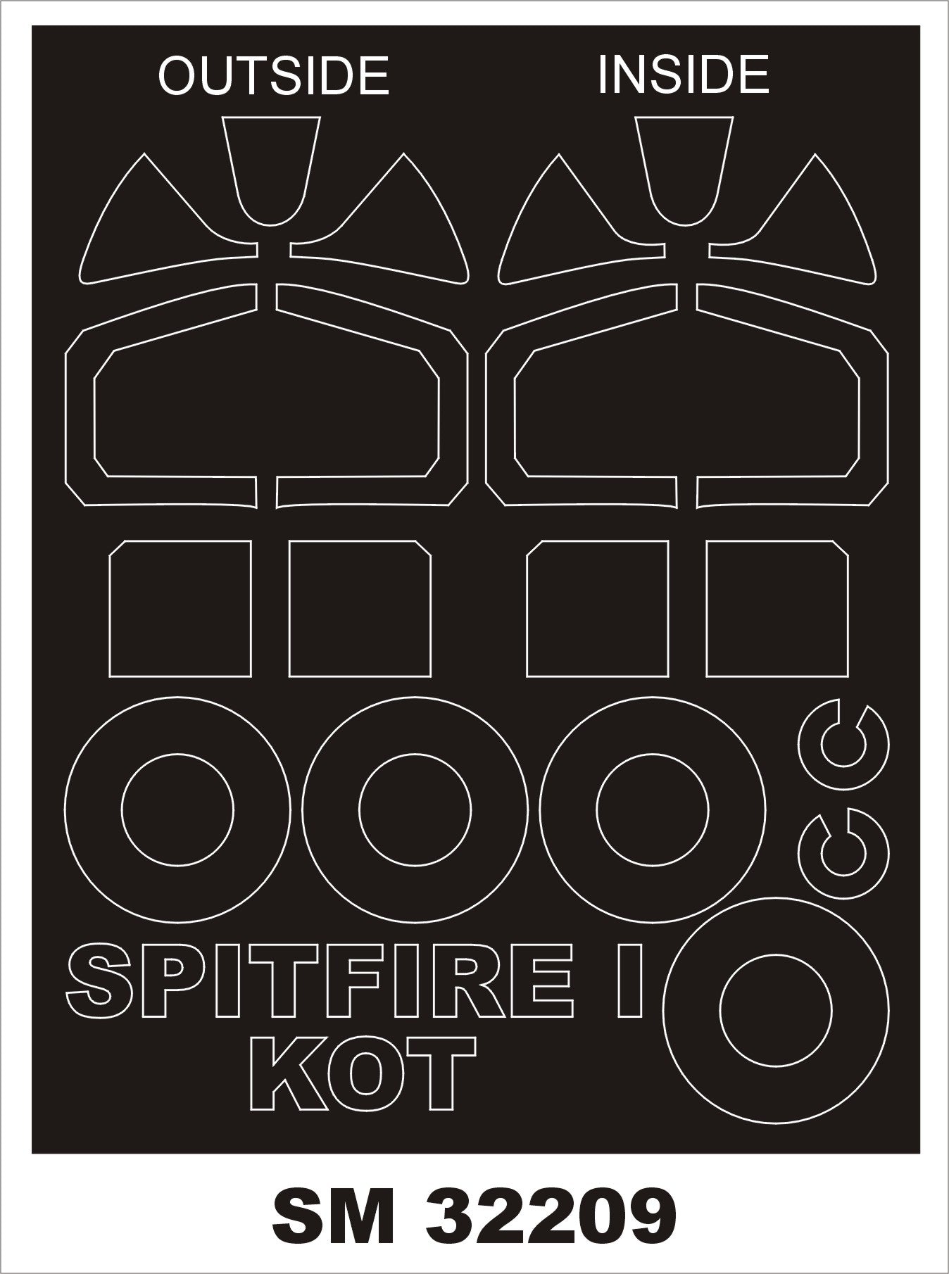 Montex MXSM32209 1:32 Supermarine Spitfire Mk.Ia
