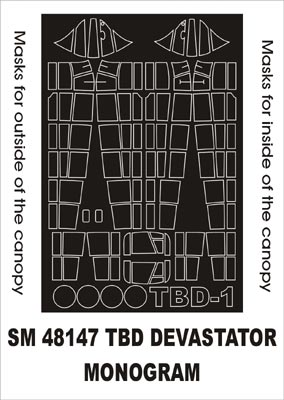 Montex MXSM48147 1:48 Douglas TBD-1 Devastator