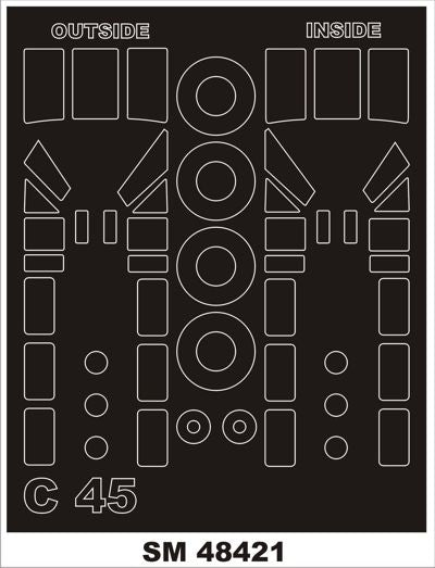 Montex MXSM48421 1:48 Beech C-45F/UC-45F