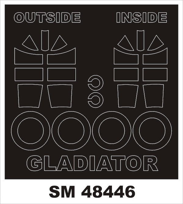 Montex MXSM48446 1:48 Gloster Gladiator Mk.I