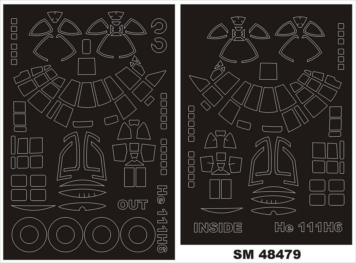 Montex MXSM48479 1:48 Heinkel He-111H-6