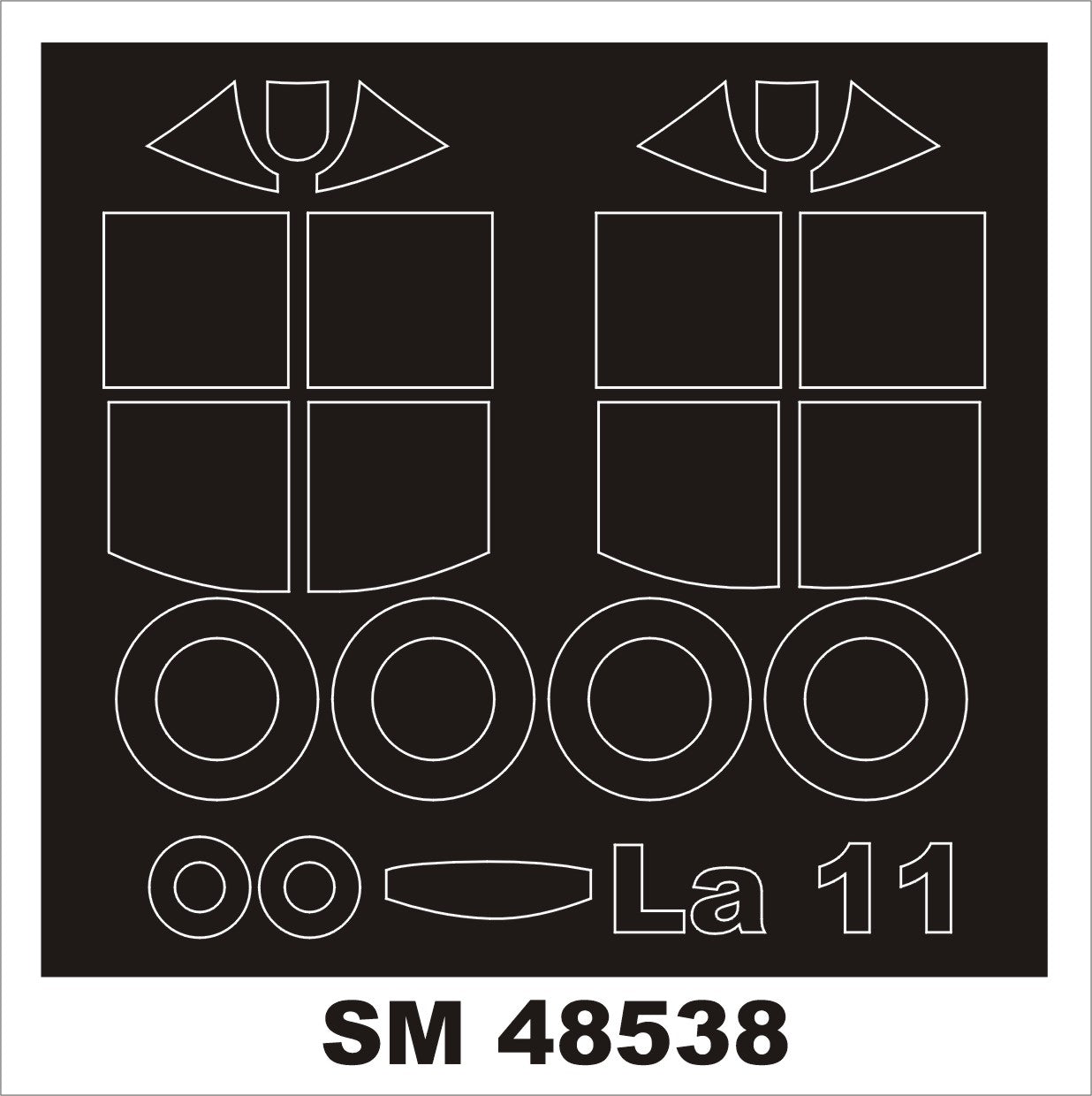 Montex MXSM48538 1:48 Lavochkin La-11 Fang