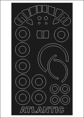 Montex MXSM72137 1:72 Breguet Br.1150 Atlantic canopy frame paint mask