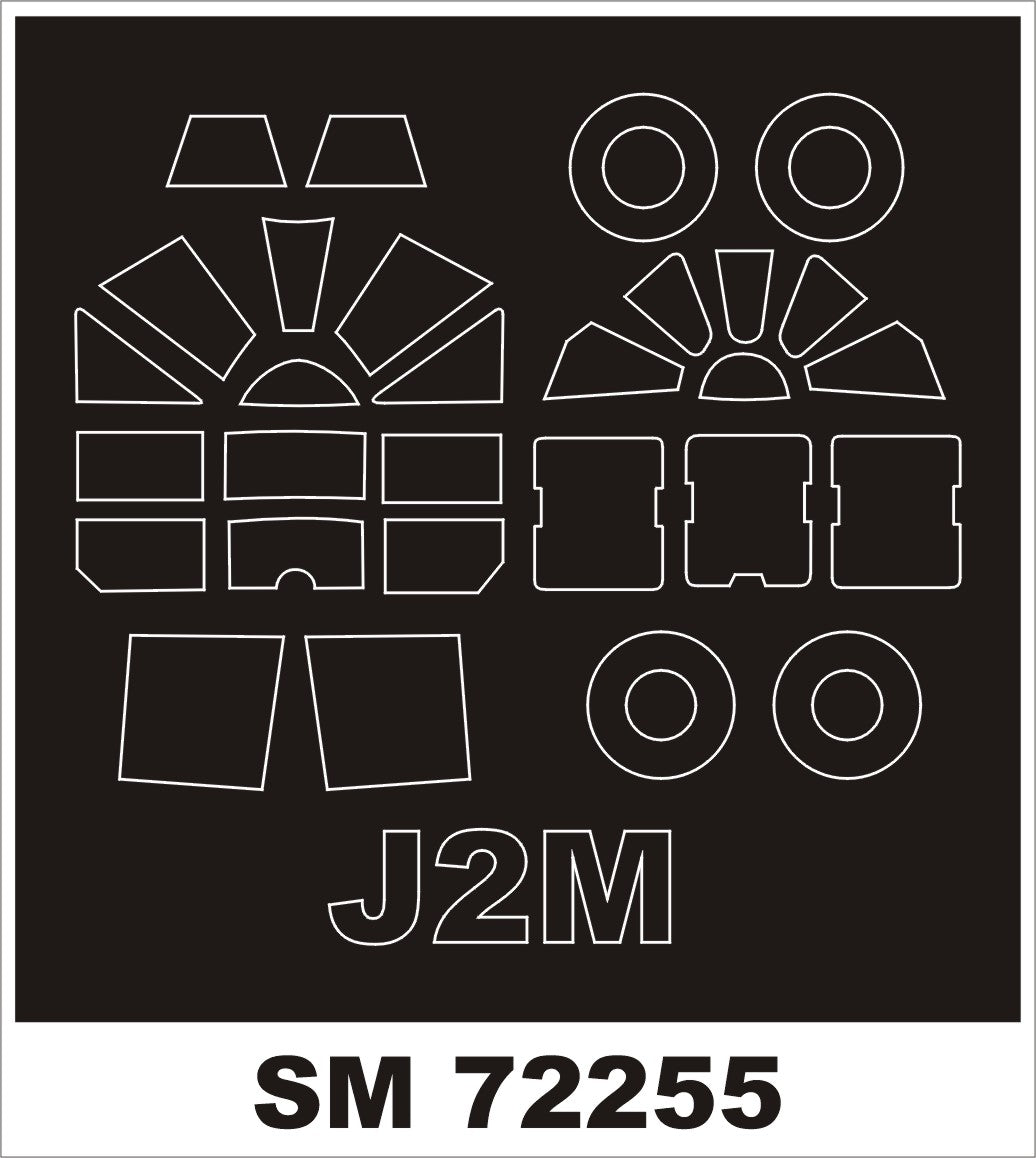 Montex MXSM72255 1:72 Mitsubishi J2M2 Raiden