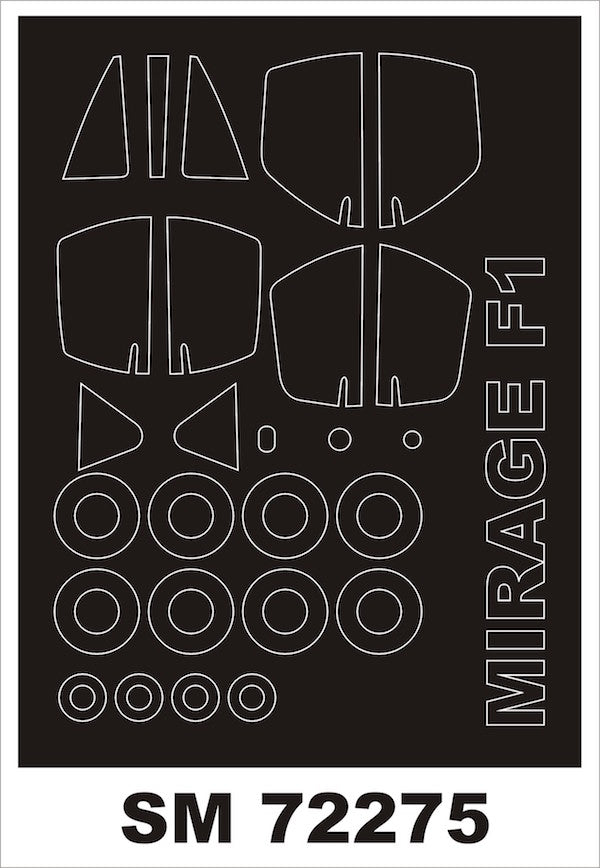 Montex MXSM72275 1:72 Dassaut Mirage F.1C