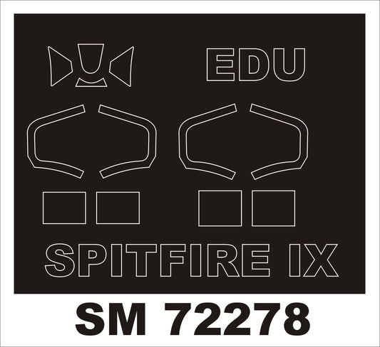 Montex MXSM72278 1:72 Supermarine Spitfire Mk.IXc/Mk.IXe