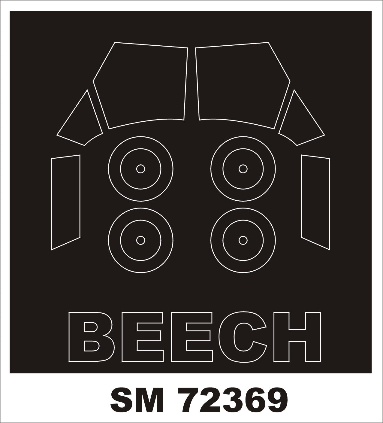 Montex MXSM72369 1:72 Beech Traveller Mk.I