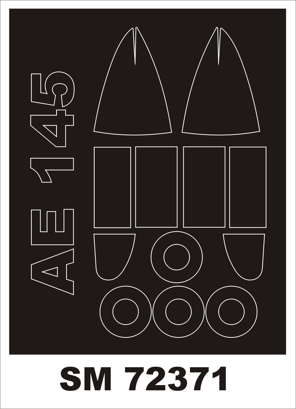 Montex MXSM72371 1:72 AERO 145