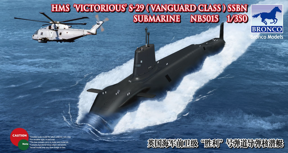 Bronco Models NB5015 1:350 H.M.S