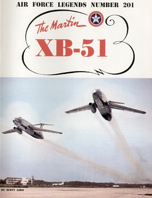 Naval Fighters NFAF201 Martin XB-51 Bomber 49 pages