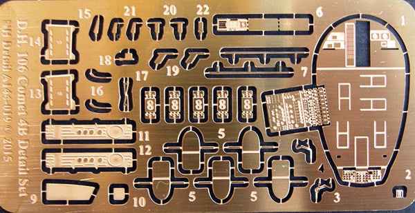 NH Detail NHA144019 1:144 de Havilland 106 Comet 4B Detail Set
