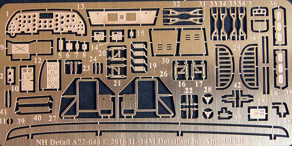 NH Detail NHA72-044 1:72 Ilyushin IL-14M Detail Set