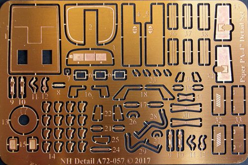 NH Detail NHA72-057 1:72 Piper PA-47