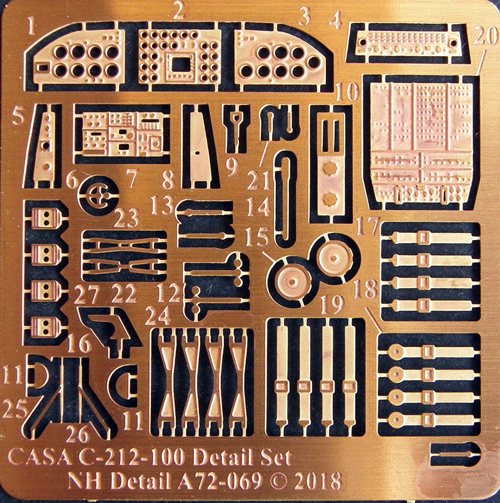 NH Detail NHA72-069 1:72 CASA C-212-100 Detail