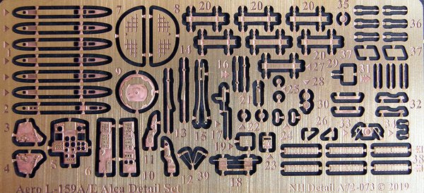 NH Detail NHA72-073 1:72 Aero L-159A/E Alca Detail Set