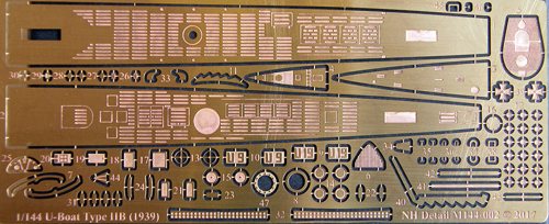 NH Detail NHM144002 1:144 U-Boat Type IIB