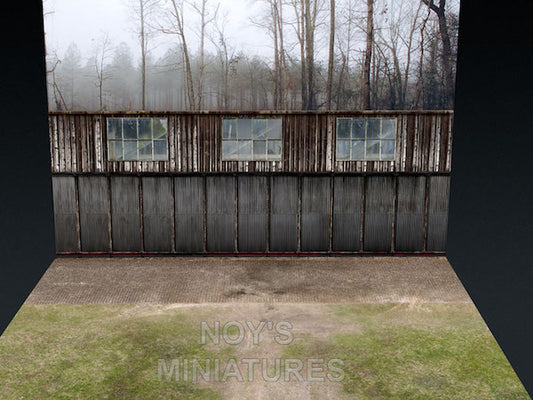 Noy's Miniatures NM14412 1:144 WWI Airfield Set with Bonus Backdrop