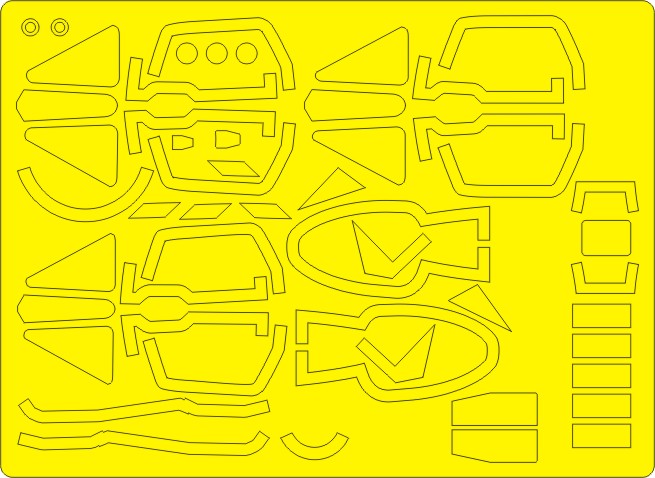 New Ware NWAM0424 1:48 Su-17M4 Fitter-K Expert Kabuki Masks