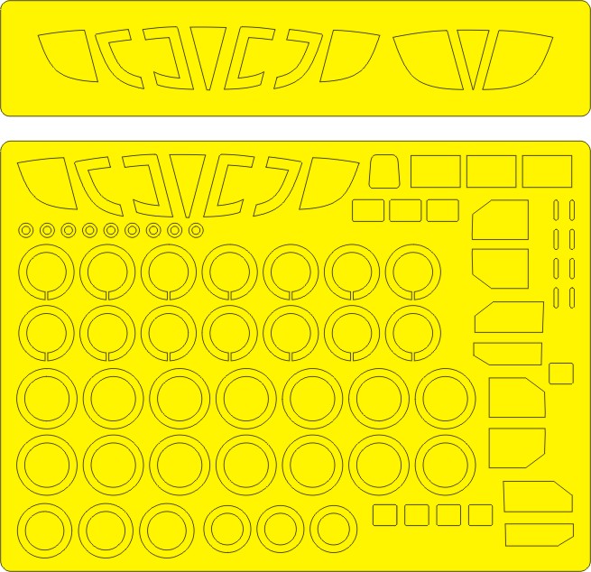 New Ware NWAM0471 1:72 Tu-22M3 Backfire C Advanced Kabuki Masks