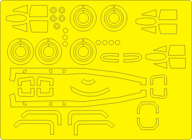 New Ware NWAM0499 1:72 MiG-25RBT Expert Kabuki Masks